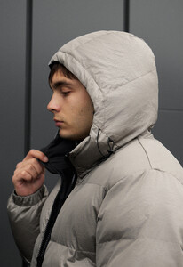 Фото - Чоловіча двостороння куртка Staff rovx black & gray - Men box