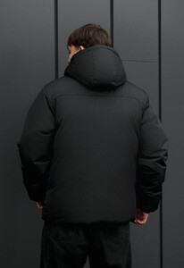 Фото - Зимова двостороння куртка від Staff rovx black & blue gray - Men box