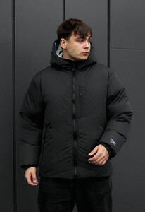 Фото - Зимова двостороння куртка від Staff rovx black & blue gray - Men box