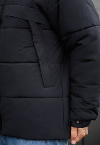 Фото - Темно-сіра зимова куртка Staff hyke dark gray - Men box