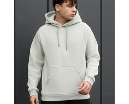 Фото - Світло-сіре зимове худі Staff light gray fleece - Men box
