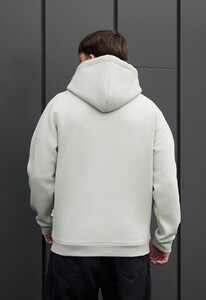 Фото - Светло-серое зимнее худи Staff light gray fleece - Men box