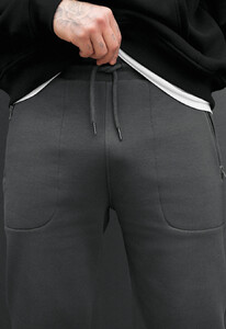 Фото - Зимові штани сірого кольору Staff nib gray fleece - Men box