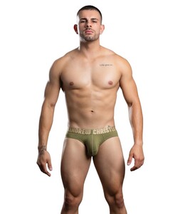 Фото - Чоловічі бріфи від бренду Andrew Christian Happy Cotton Brief - Men box