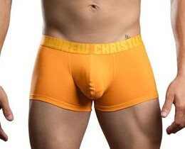 Фото - Оранжевые боксеры Happy Cotton Boxer от бренда Andrew Christian - Men box