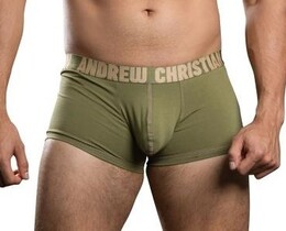 Фото - Мужские трусы боксеры от бренда Andrew Christian Happy Cotton Boxer - Men box
