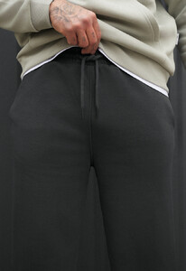 Фото - Темно-сірі спортивки Staff jot dark gray fleece - Men box