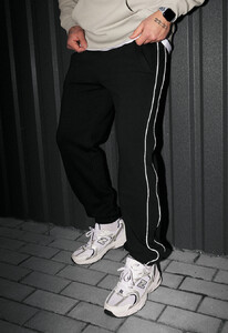 Фото - Молодіжні спортивні штани Staff al black reflective fleece - Men box