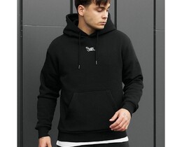 Фото - Зимнее худи с вышитым лого Staff black logo fleece - Men box