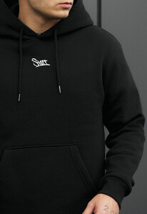 Фото - Зимнее худи с вышитым лого Staff black logo fleece - Men box