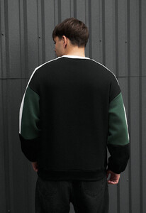 Фото - Зимовий чоловічий світшот Staff ba logo 2 oversize fleece - Men box