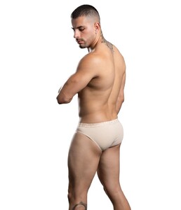 Фото - Однотонні чоловічі бріфи від Andrew Christian пісочного кольору - Men box