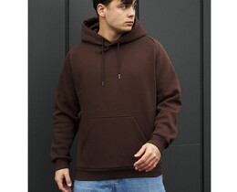 Фото - Універсальне зимове худі Staff brown fleece - Men box