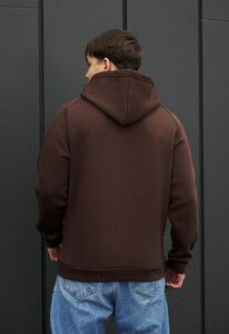 Фото - Універсальне зимове худі Staff brown fleece - Men box