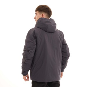 Фото - Демисезонная куртка Pobedov Pulse темно-серого цвета - Men box