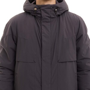 Фото - Демисезонная куртка Pobedov Pulse темно-серого цвета - Men box