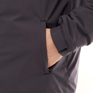 Фото - Демисезонная куртка Pobedov Pulse темно-серого цвета - Men box