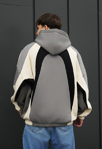 Фото - Молодіжне оверсайз худі Staff mix oversize fleece - Men box