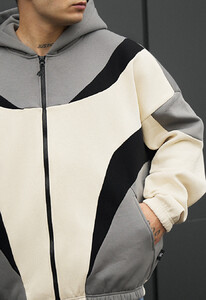 Фото - Молодіжне оверсайз худі Staff mix oversize fleece - Men box