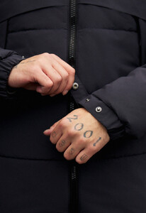 Фото - Мужская темно-синяя зимняя куртка Staff hyke navy - Men box