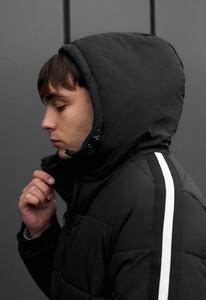 Фото - Мужская зимняя куртка Staff ri black - Men box