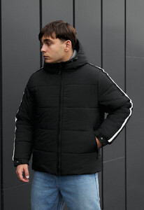 Фото - Мужская зимняя куртка Staff ri black - Men box