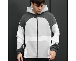 Фото - Оверсайз худи Staff mix zip 2 oversize fleece - Men box