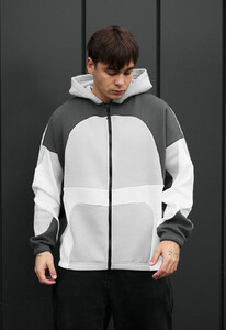 Фото - Оверсайз худі Staff mix zip 2 oversize fleece - Men box