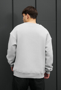 Фото - Теплый оверсайз свитшот Staff dog & spider oversize fleece - Men box