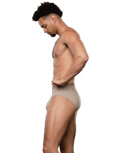 Фото - Повсякденні труси бріфи Essential Rib Brief від бренду Andrew Christian - Men box