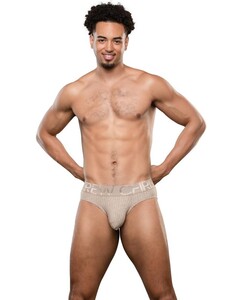 Фото - Повсякденні труси бріфи Essential Rib Brief від бренду Andrew Christian - Men box