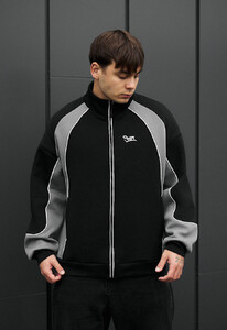 Фото - Оверсайз олімпійка Staff mi gray & black reflective oversize fleece - Men box