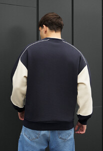 Фото - Оверсайз світшот Staff logo reflective oversize fleece - Men box