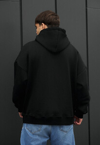 Фото - Зимнее оверсайз худи Staff stars & logo oversize fleece - Men box