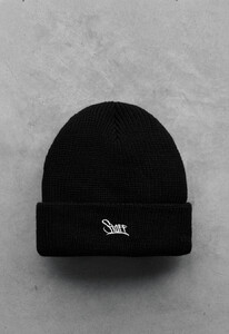 Фото - Універсальна чорна шапка Staff 12 logo black - Men box