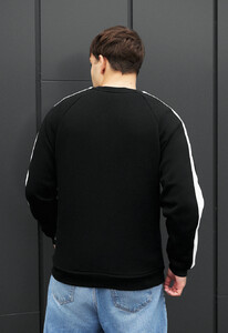 Фото - Утеплений чоловічий світшот Staff black line logo fleece - Men box