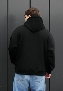 Фото - Мужское оверсайз худи Staff logo & birds oversize fleece - Men box