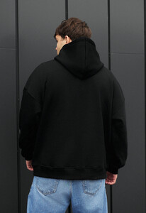 Фото - Зимнее мужское худи Staff logo & nature oversize fleece - Men box