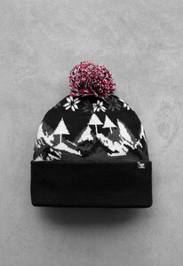 Фото - Молодіжна шапка Staff mix 2 pattern pompon - Men box