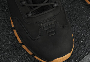 Фото - Мужские зимние кроссовки на меху Staff black - Men box