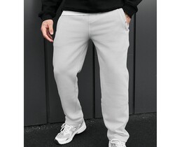 Фото - Зимові спортивні штани Staff lak light gray fleece - Men box