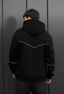 Фото - Мужское худи Staff black logo reflective oversize fleece - Men box