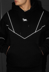 Фото - Мужское худи Staff black logo reflective oversize fleece - Men box