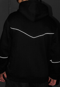 Фото - Мужское худи Staff black logo reflective oversize fleece - Men box