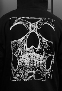Фото - Худи с черепом на спине Staff skull oversize fleece - Men box