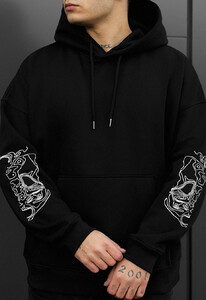 Фото - Худи с черепом на спине Staff skull oversize fleece - Men box