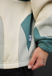 Фото - Утепленное худи Staff mix zip 3 oversize fleece - Men box