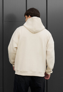 Фото - Универсальное худи с вышивкой Staff logo milk oversize fleece - Men box
