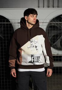 Фото - Теплое оверсайз худи Staff custom 2 oversize fleece - Men box