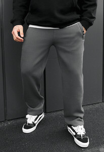 Фото - Спортивные штаны для мужчин Staff lak gray fleece - Men box